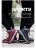 Men's Winter High-Top Leather Walking Shoes - Insulated and Warm for Outdoor Use