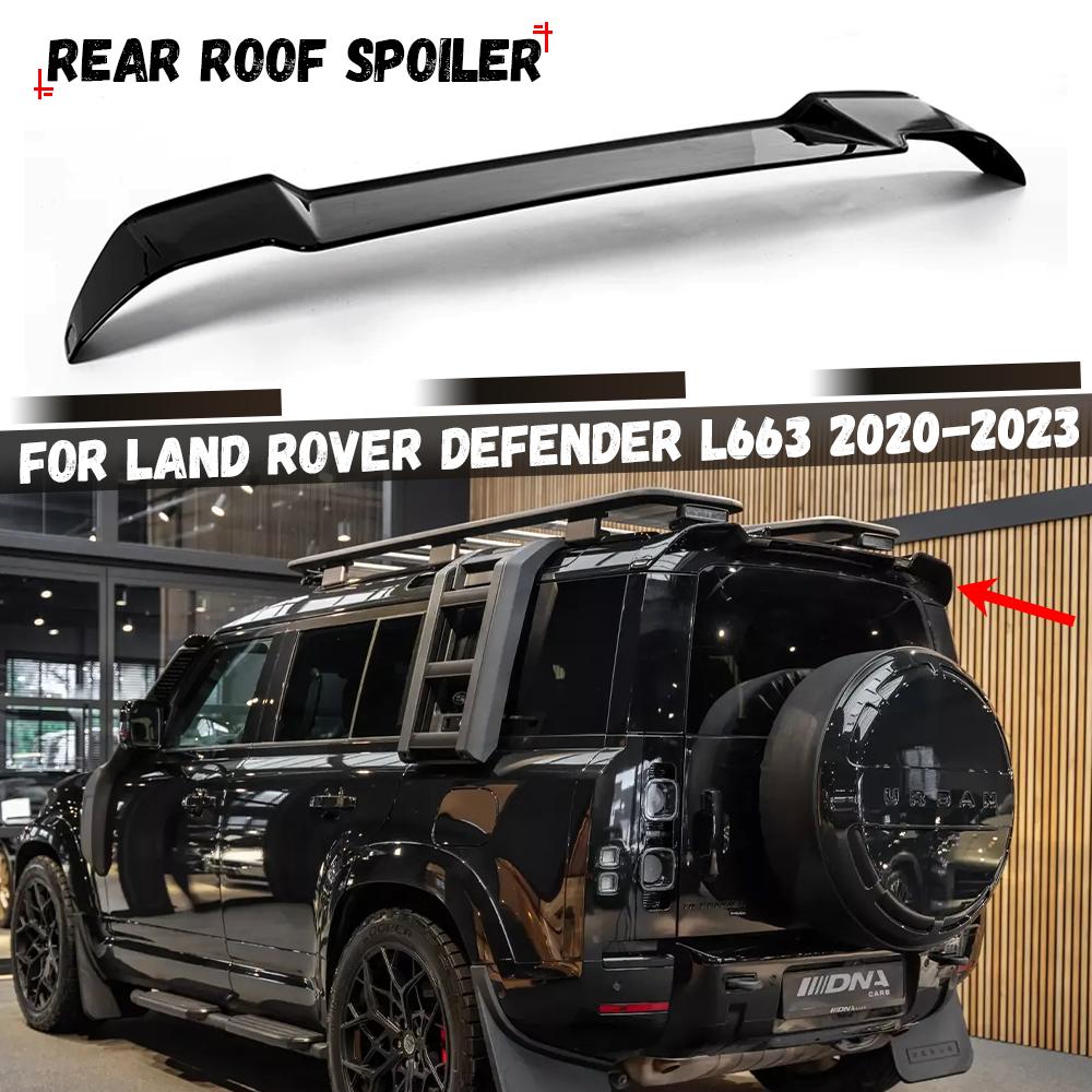 Für Land Rover Defender 90 110 2020 2021 2022 2023 Hinterer Dachgepäckträger Spoiler Flügel Kofferraum Dachlippe Heckklappe Splitter Tuning