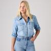 Levis Vintage Style Loose Fit Casual Long Sleeve Shirt Women shirts 007WT-0005