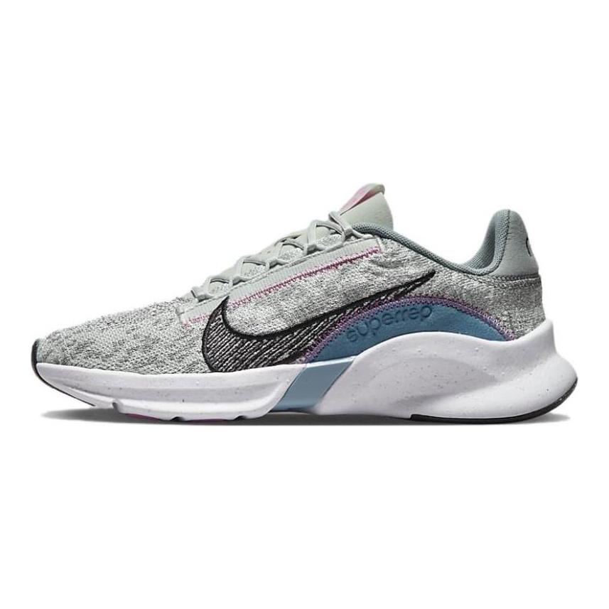 Nike SuperRep Go 3 Next Nature Flyknit 'White Violet Ash' Women's Sneakers DH3393-004