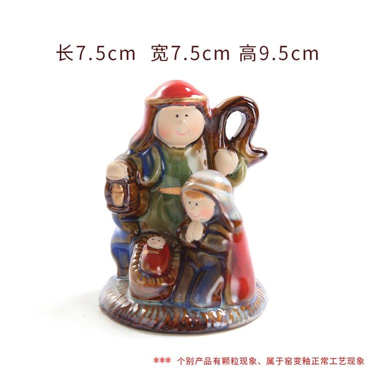 The Holy Family Ceramic Things For Room Decoration Table Decoration & Accessories Kawaii Figurine Home Decor