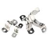 304 Stainless Steel U-Bolt Pipe Clamp Bracket - Pipe & Hose Clip Snap-on Hoop