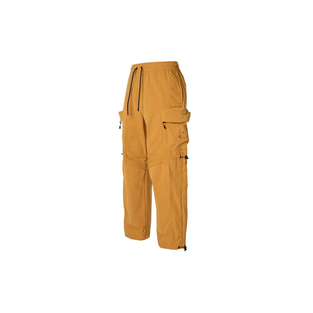 Jordan Pocket Detail Print Sports Pants Men Bottoms Yellow DQ8054-712