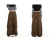 Women's Army Green Loose Cargo Jeans - Spring Style, Slim Fit, Wide Leg, Large Pockets