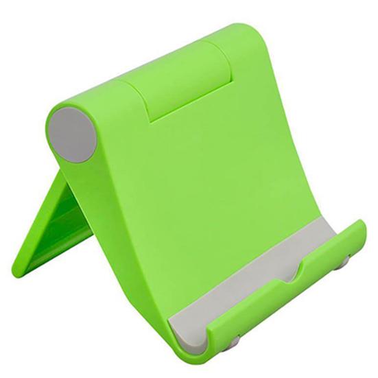 

Универсальная складная настольная подставка для сотового телефона, противоскользящее крепление для телефона, планшета зелёный