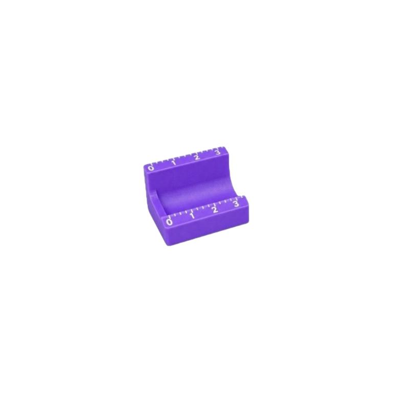 3D Printing Vial Label Applicator Portable Sticker Alignment Tool 1/2Pcs for Essential Oil Bottle Labeling Projects