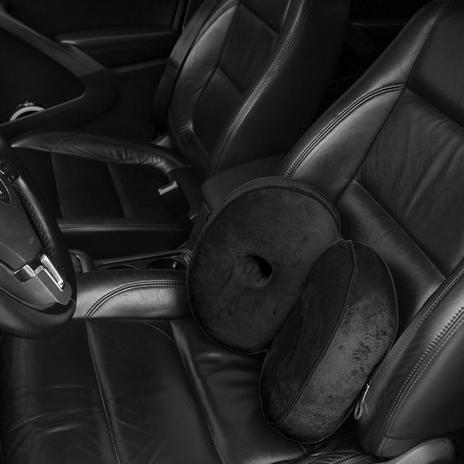 

Подушка для автомобиля, дома и офиса чёрный