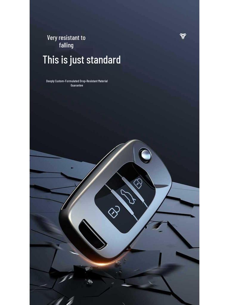 Baojun 510 Car Key Case - Protective Shell for Models 730/530/360/560/310w/630 with Buckle Bag