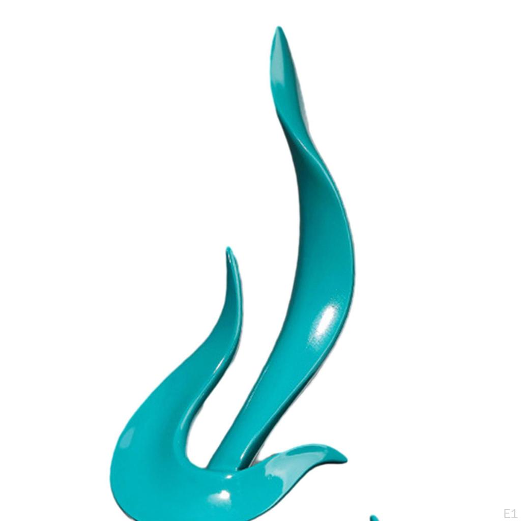 Abstracte Vlam Beeld Decoratieve Beelden Souvenirs Verzameling Hars Kunst Beeldje voor Huis Kantoor