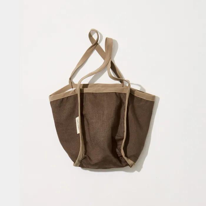 Safe Sunday Strap Mini Bag (Linen Brown)