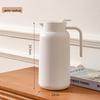 Large Capacity Glass Liner Thermos Flask - Insulated Hot Water Bottle for Home and Office