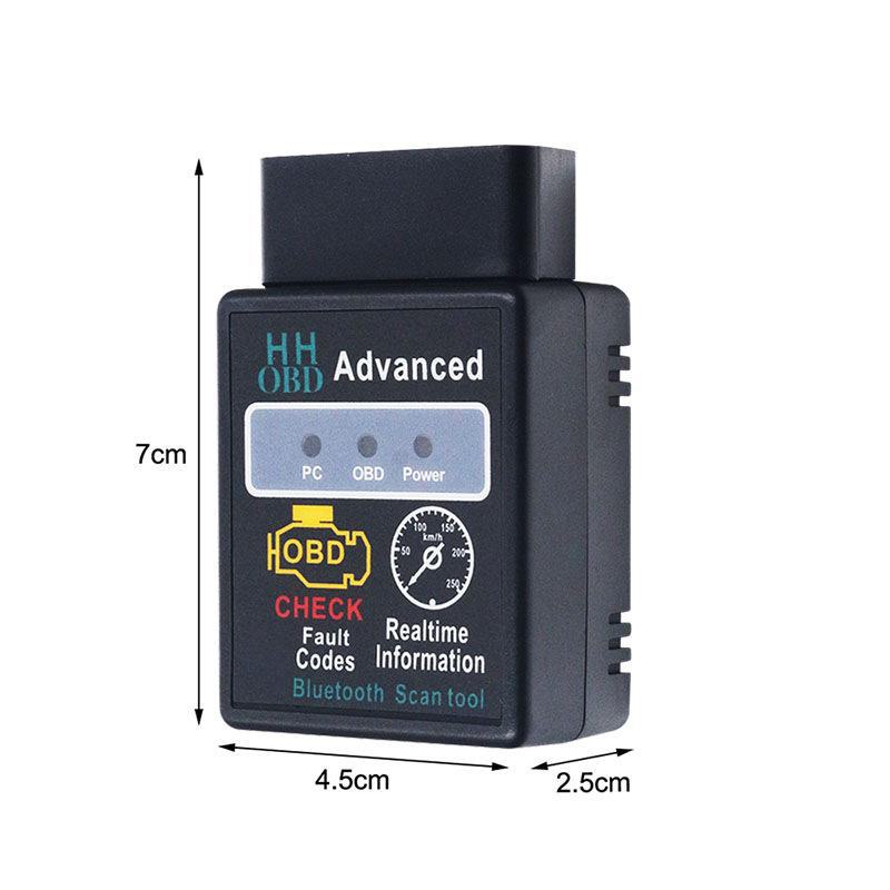 ELM327 Bluetooth OBD2 diagnostický nástroj pro automobily - Vymazání chybových kódů, detekce spotřeby paliva