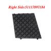 A Pair Black For BMW E60 E61 M Bumper Cover 51117897186 51117897184 E60 E61 Car Front Bumper Lower Mesh Grill Plate Trim Cover