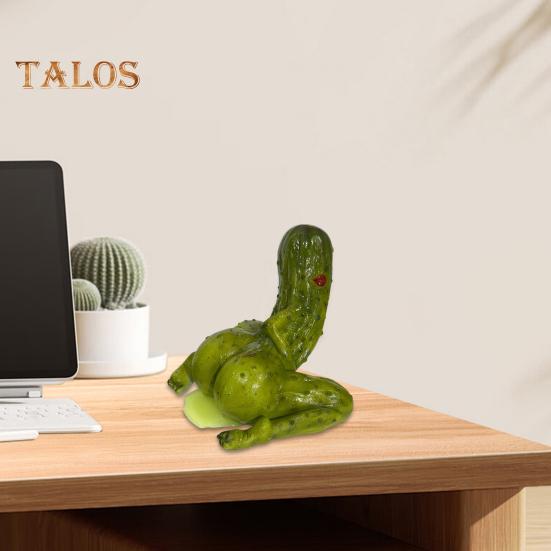 Kimchi Figurine Ornament Compact Design Lightweight Universal Handmade Resin Funny Penis Pickle Desk Decor