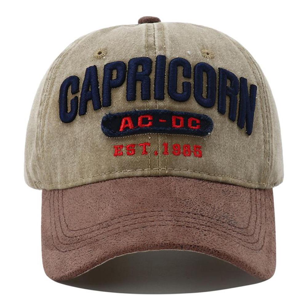 Retro Letter Embroidery Baseball Cap Spring Summer Adjustable Cotton Snapback Hat Hip Hop Streetwear Sun Hats for Men Women