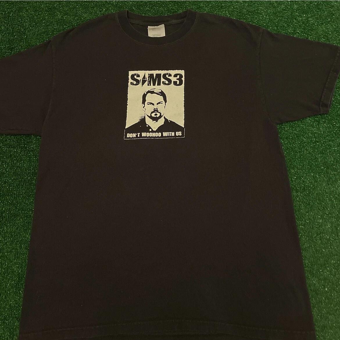 

VTG 90s Y2k Sims 3 Video Game Promo Vintage 2000s Playstation Nintendo Shirt XL 4XL