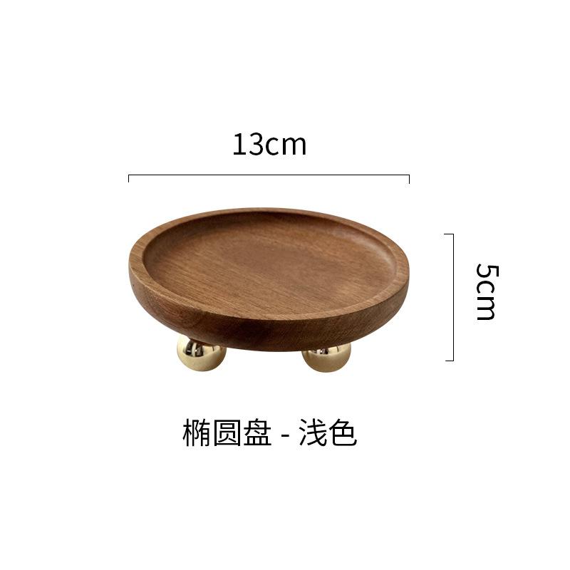 

Solid Wood Jewelry Display and Storage Tray, Ring Accessory Trays Aromatherapy Ornaments Key Storage Tools Household Decorations