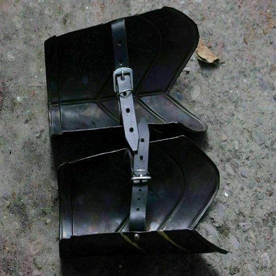 Royal Handicraft 18 Gauge Steel Arm Guards and Hand Protection for Mediaeval Knights Holiday Presents Costume for Halloween
