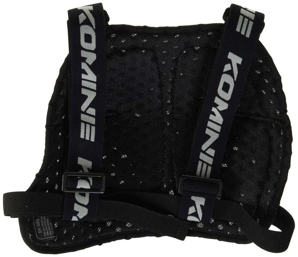 Komine (KOMINE) Motorcycle Protector, Women's Chest Armor, All Black, Free Size, SK-683 824 Protector
