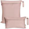 Haakaa Baby Waterproof Wet Diaper Pump Blush Set of 2 Bags, Bags, Travel, Swimwear, Beach, Pool, Parts, Stroller, Daycare, Yoga, -