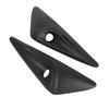 2PCS Side Mudguard Camera Vent Cover Trim Carbon   UV Resistant Replacement For     2023+