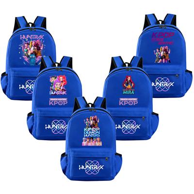 New Cartoon Kpop Demon Hunters Printed Backpack for Teenager Student Girl Boy Bookbag Schoolbag Women Large Capacity Travel Bag Kid Gift Rucksak