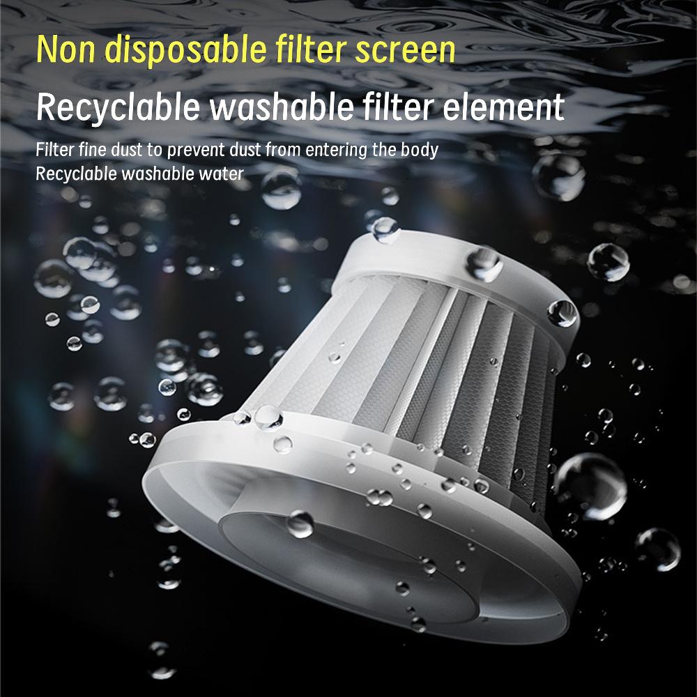 Handheld USB Charging Portable Home Car Wireless Cleaning Vacuum Cleaner, High-power Suitable For Dust And Pet Hair