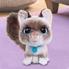 Jouet interactif - furreal friends - chaton grand marcheur 23 cm - animal interactif avec laisse