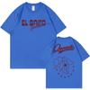 Rapper Quevedo 2026 New Album El Baifo Print T Shirt High Quality Fashion Oversized Tshirts Unisex Unisex Casual 100cotton Tshirt