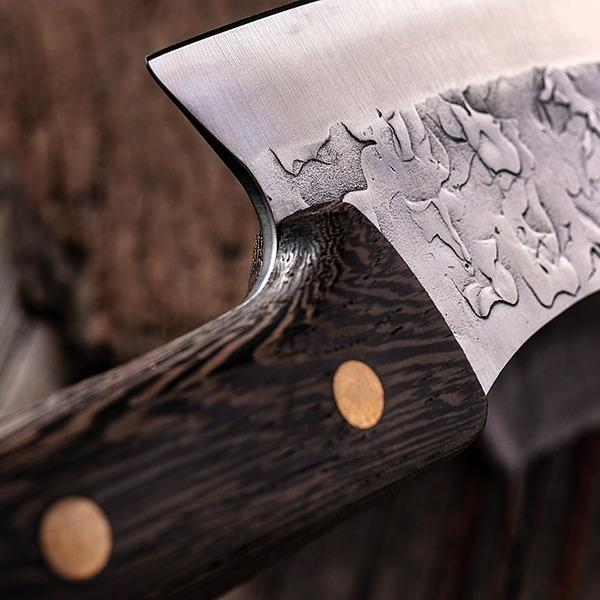 Forged Boning Knife Butcher Knife Kitchen Stainless Steel Meat Chopping Knife Serbian Chef Slicing Cutter Knife Cooking Tools