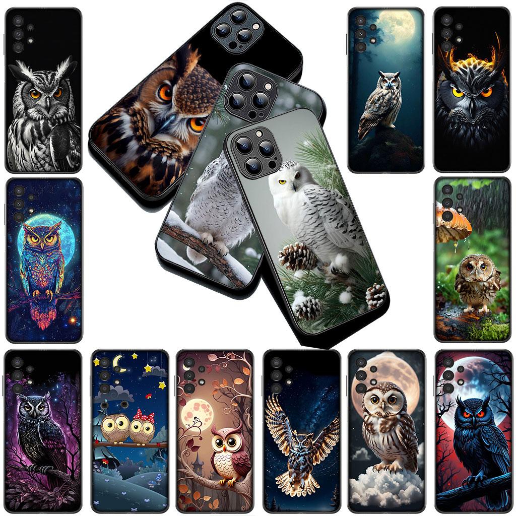 Cover Cartoon Eule Anime Handyhülle für Xiaomi Redmi 15 15C A4 A5 9A 9C NFC Note 9 8 9T 8T Hülle