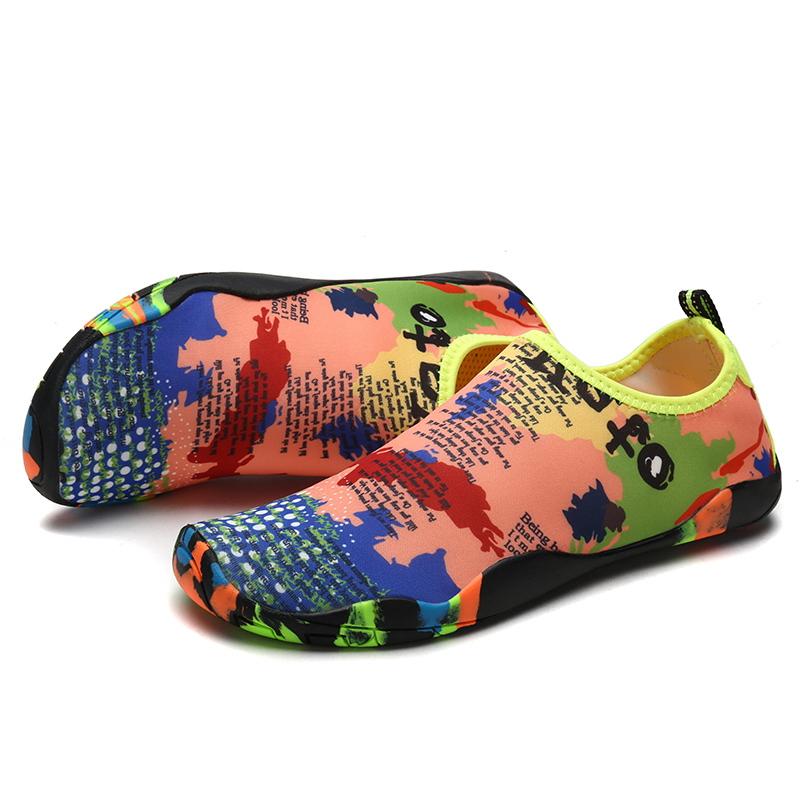 Unisex Wasserschuhe Outdoor Bequem Leicht Strand Barfuß Schwimmen Schnorcheln Surfen Schnelltrocknend Wassersportschuhe