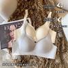 Small breasts gather without steel rings, large breasts show small breasts, upper support bra, ice silk breathable