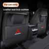 Car Seat Back Protection Anti-Kick Pad Rear Seat Storage Bag For Outlander Pajero Asx Lancer EX Evolution X Ralliart