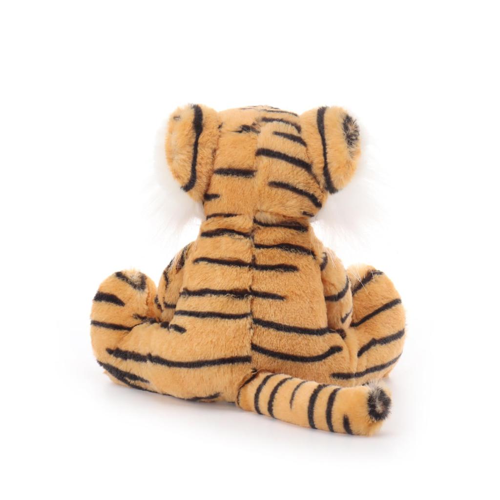 Apricot Lamb Tiger Plush Toy, Soft and Cute, Fluffy Tiger, 20cm, Suitable for Boys and Girls