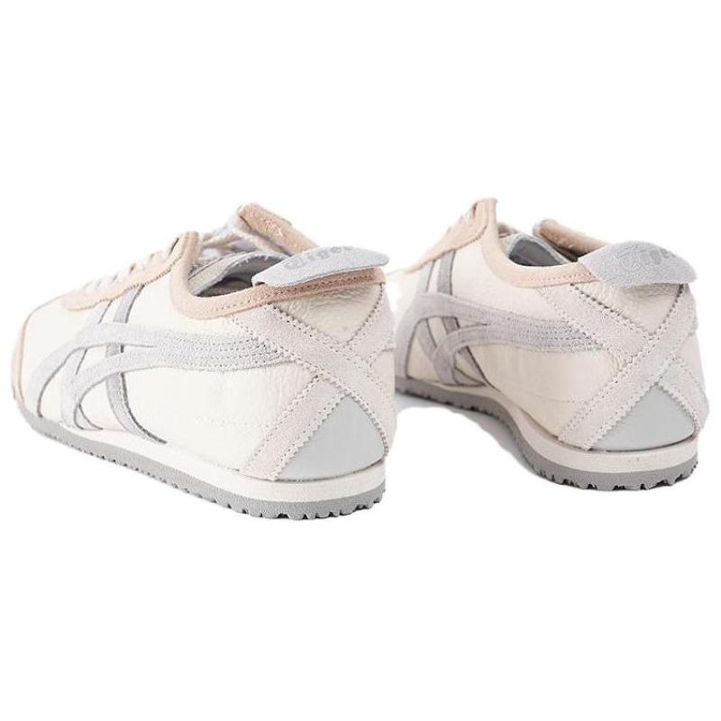 Onitsuka Tiger MEXICO 66 Slip Resistant Abrasion Resistant Low top Casual Shoes Unisex Beige Sneakers 1183C076-252