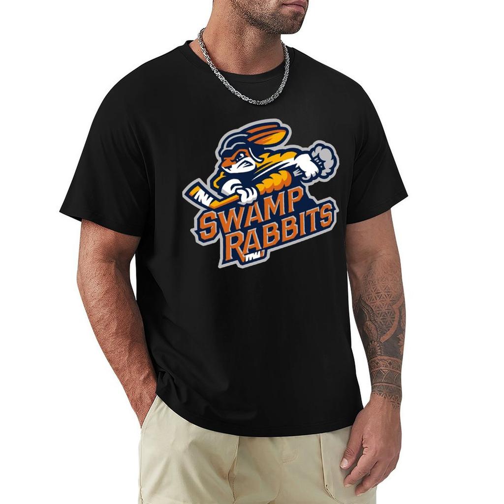 Greenville Swamp Rabbits TShirt Large Size Casual Short Sleeve Top