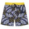 BALNEAIRE Men's Printed Loose-Fit Swim Trunks