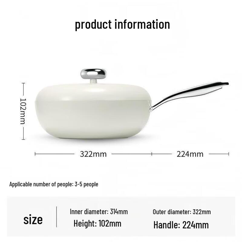 VELOSAN Monet Purple Titanium Non-Stick Wok