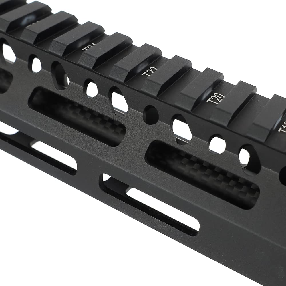 LayLax Carbon Barrel Piece 5 inch for Standard Next Generation M4, Outer Barrel Base Compatible, Barrel Adjustment