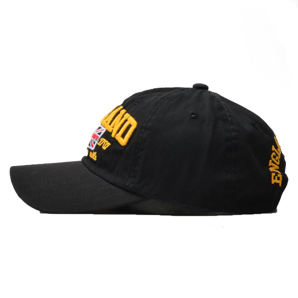 Northwood All Seasons 3D Embroidery ENGLAND Letters Baseball Cap Men's Outdoor Sports Training Sunscreen Shade Adjustable Cap Men Trucker Hats