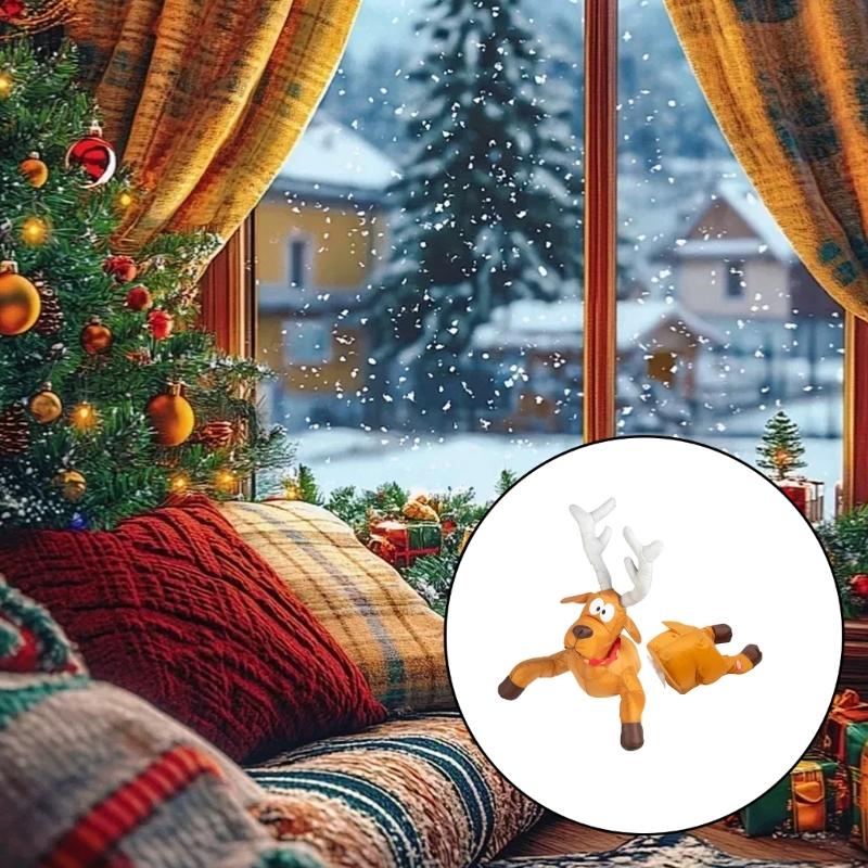  Santa Sectionss and reindeer Demolishings windowss