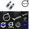 2Pcs Car LED Door Welcome Light For V40 V60 V90 XC40 XC60 XC90 S60 S90 Projector Logo Ghost Shadow Light Auto Accessories