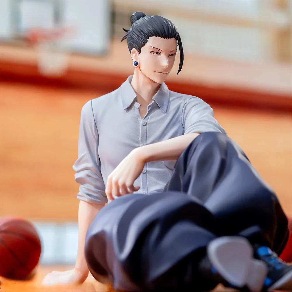 Anime figure Geto Suguru Gojo Satoru action figure sitting pose model Doll geto gojo figurine collection toys Christmas gift