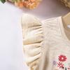 Trendiges Sommerkleid für Mädchen mit Volants und Print