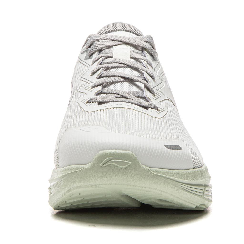 Li Ning Cushioning Slip Resistant Abrasion Resistant Support Lightweight Low Top Running Shoes Men's Chalk Gray ARSW045-4