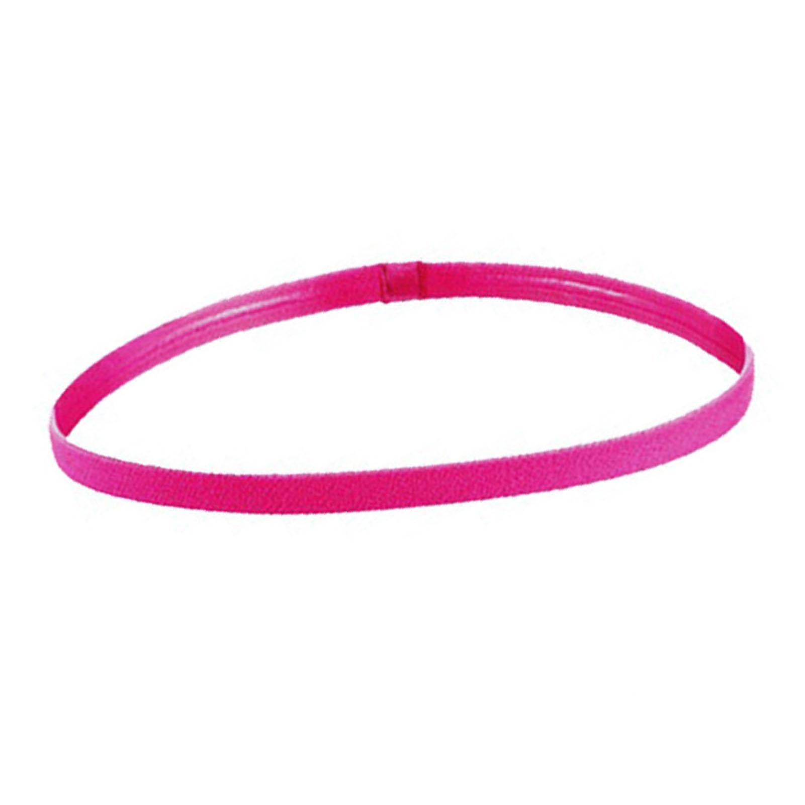 Bentișă Sport Elastică Subțire Antiderapantă Bandă de Păr cu Prindere din Silicon Antiderapantă Bandă Transpirație pentru Exerciții Accesorii Cap pentru Bărbați Femei violet