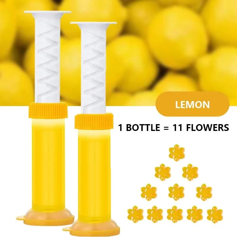 1/2Pcs Toilet Cleaner Gel Syringe Aromatic Drain Toilet Cleaning Detergent Flower Air Freshener Remove Odors Home Bathroom Tools