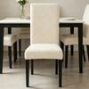 Jacquard Dining Chair Cover Elastic Anti-dirty Chair Covers Home Decor Kitchen Seat Slipcover for Banquet Party Wedding