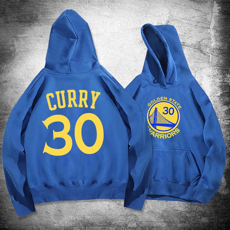 Warriors Curry #30 Hoodie - Spring/Autumn Casual Basketball Training Jacket